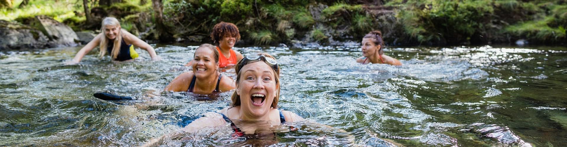 Cold water immersion benefits, Wild swimming UK, Health effects of cold water, UK outdoor dipping spots