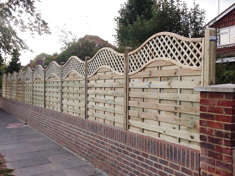 Traditional close board fencing, contemporary linear fencing, premium panels, traditional palisade, rustic chestnut rail